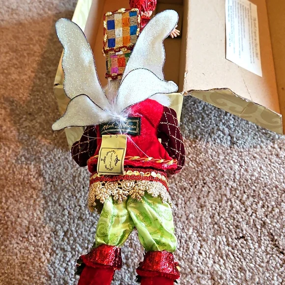 Christmas Present Fairy Figurine Mark Roberts - Picture 6 of 6